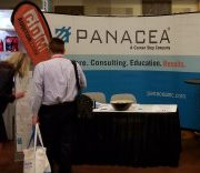 Image of Panacea booth at HCCA Conference