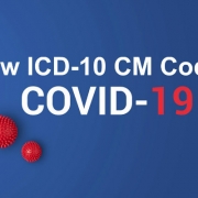 Graphic image that reads New ICD-10 CM Code COVID-19