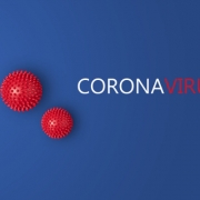 Graphic image that reads Corona Virus