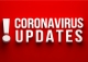 Graphic image that reads Coronavirus Updates