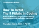 Ad reads Insights Email How To Avoid The 5 Pitfalls in Coding Nuclear Medicine, Diagnostic Radiology and Interventional Radiology Services Complimentary Webinar Thursday June 4 2020 - 1pm Et