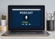 Image of a computer screen with a podcast screen playing